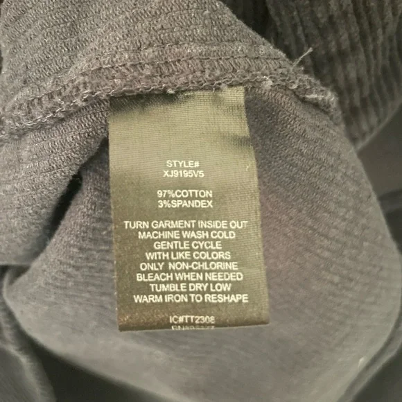 Navy Blue Corduroy Jacket by Sanctuary - Picture 6 of 6